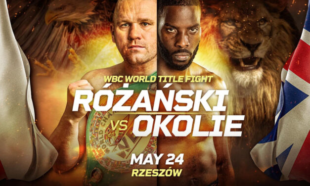 OFICJALNIE: ŁUKASZ RÓŻAŃSKI VS. LAWRENCE OKOLIE 24 MAJA W RZESZOWIE! 