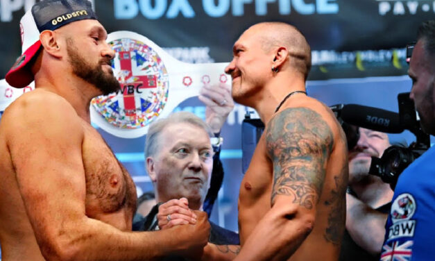 FURY CIĘŻSZY OD USYKA! WIELKA WALKA JUŻ W SOBOTNI WIECZÓR!