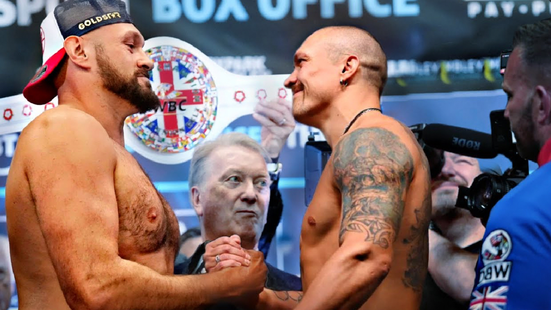 FURY CIĘŻSZY OD USYKA! WIELKA WALKA JUŻ W SOBOTNI WIECZÓR!