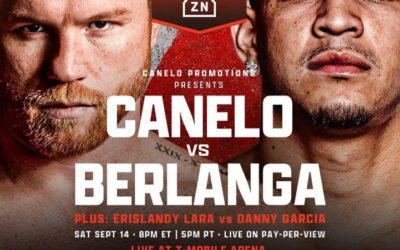 OFICJALNIE: CANELO ALVAREZ VS. EDGAR BERLANGA 14 WRZEŚNIA W LAS VEGAS! 
