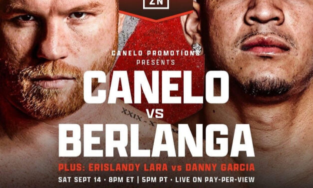 OFICJALNIE: CANELO ALVAREZ VS. EDGAR BERLANGA 14 WRZEŚNIA W LAS VEGAS! 