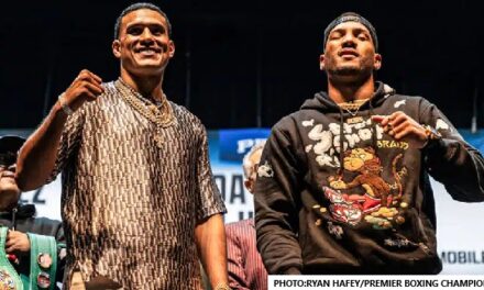 BENAVIDEZ I MORRELL NA KONF. PRASOWEJ. “TU BĘDZIE NOKAUT, NA STO PROCENT”.