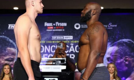 CONCEICAO VS. FOSTER , KNYBA VS. LARTEY (VIDEO Z WAŻENIA) 