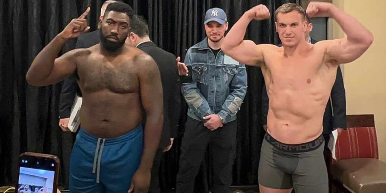 ŁĄCZ POWRACA W PIĄTKOWĄ NOC NA GALI RACHWAŁA W NOWYM JORKU (WAŻENIE) 