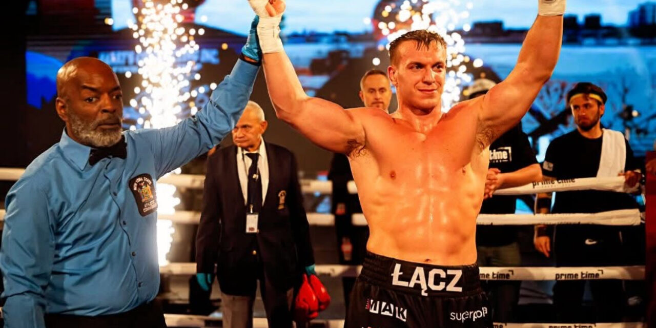PIOTR ŁĄCZ WYGRYWA Z MICHAELEM PIROTTONEM  NA GALI WBC GRAND PRIX!