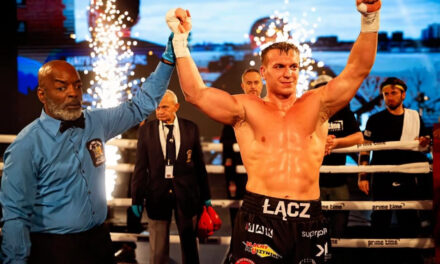 PIOTR ŁĄCZ WYGRYWA Z MICHAELEM PIROTTONEM  NA GALI WBC GRAND PRIX!
