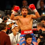 MANNY PACQUIAO, VINNY PAZ, I MICHAEL NUNN W GALERII