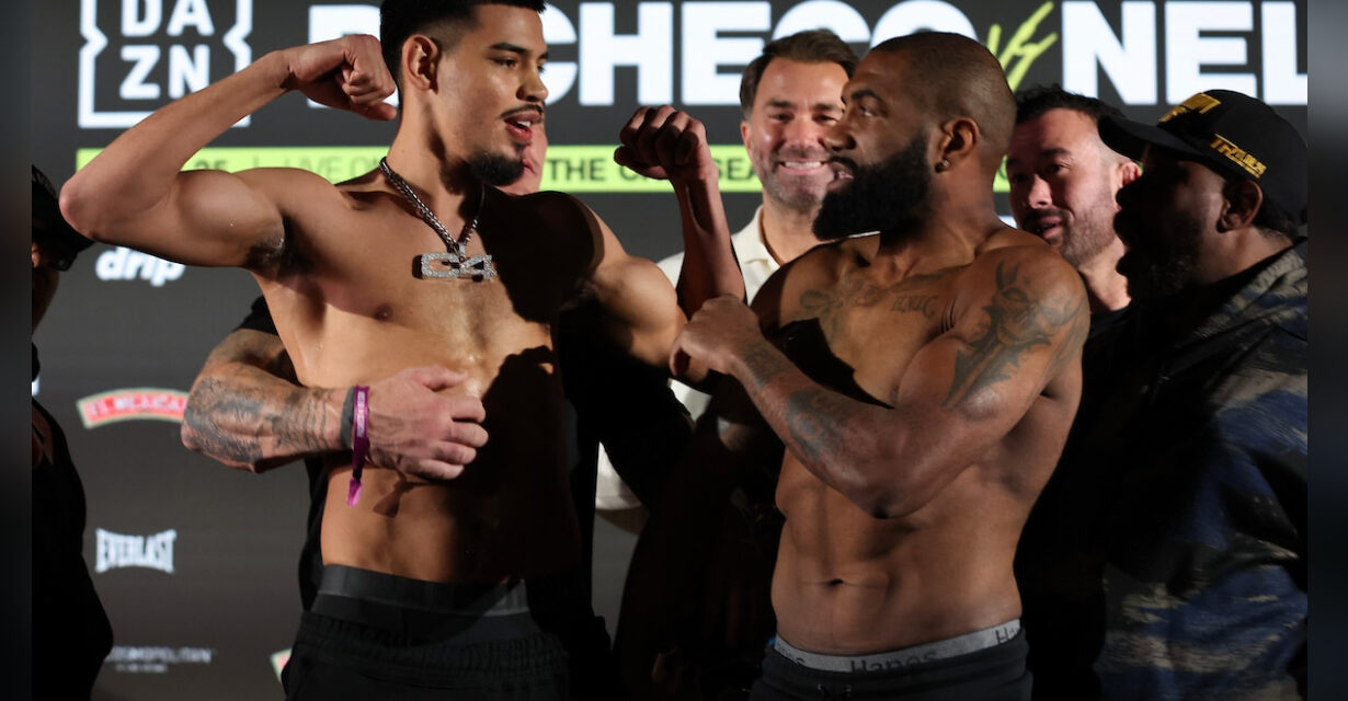 PACHECO VS. NELSON JUŻ W SOBOTNIĄ NOC! WYPOWIEDZI + INF. O TRANSMISJI