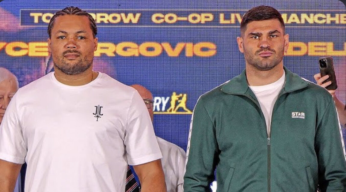 JOE JOYCE VS. FILIP HRGOVIC JUŻ W SOBOTNI WIECZÓR! INF. O TRANSMISJI