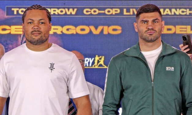 JOE JOYCE VS. FILIP HRGOVIC JUŻ W SOBOTNI WIECZÓR! INF. O TRANSMISJI